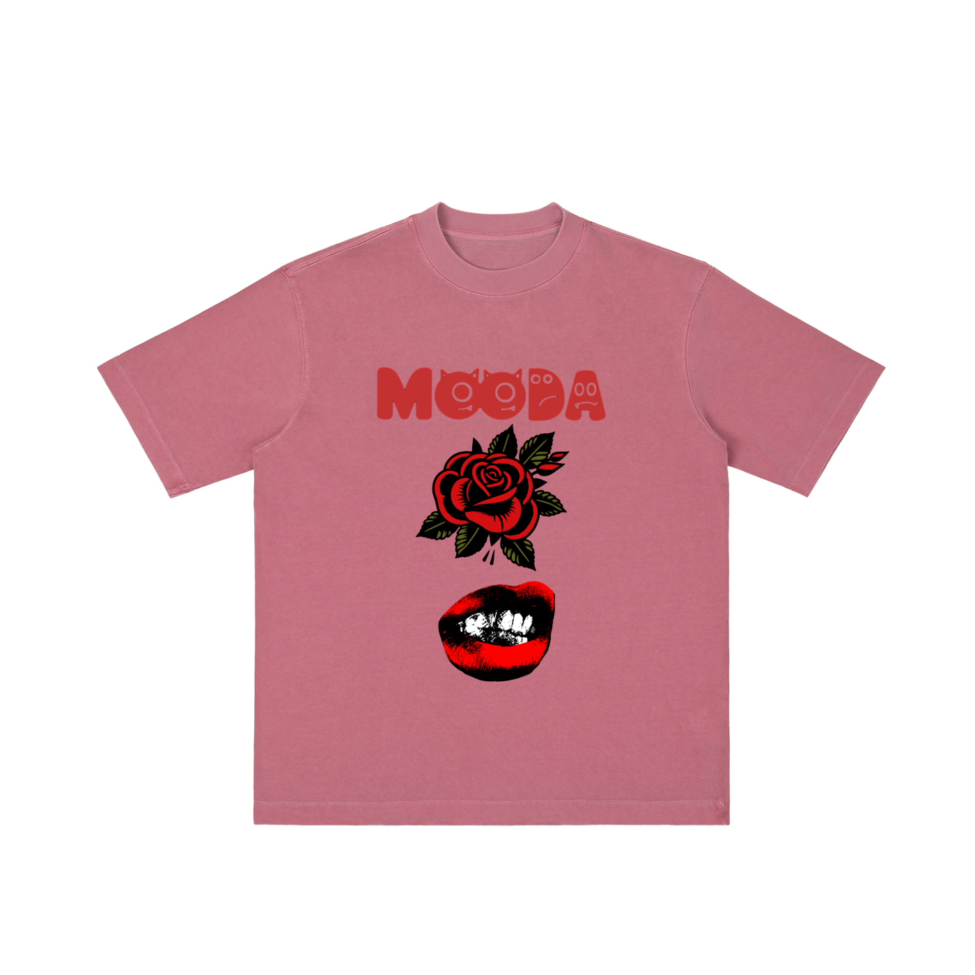 Mooda Vintage Wash Drop Shoulder T-shirt