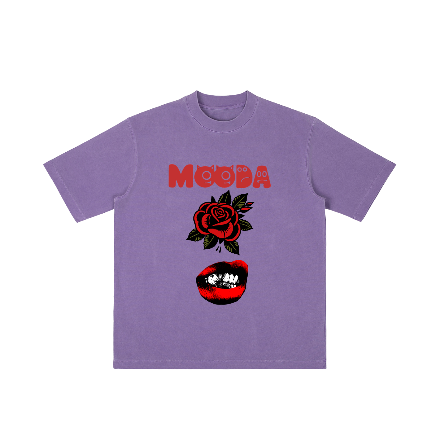 Mooda Vintage Wash Drop Shoulder T-shirt