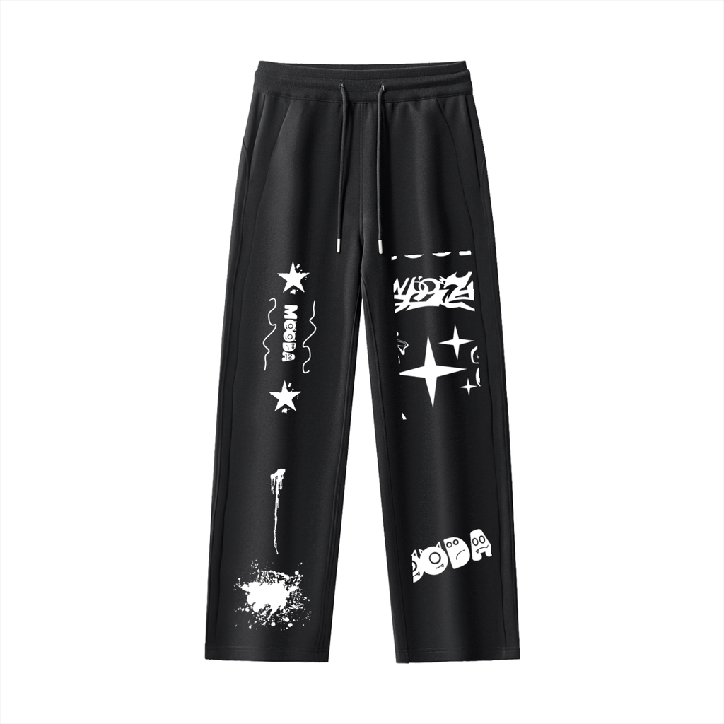 Mooda Essential Drawstring Straight-Leg Sweatpants