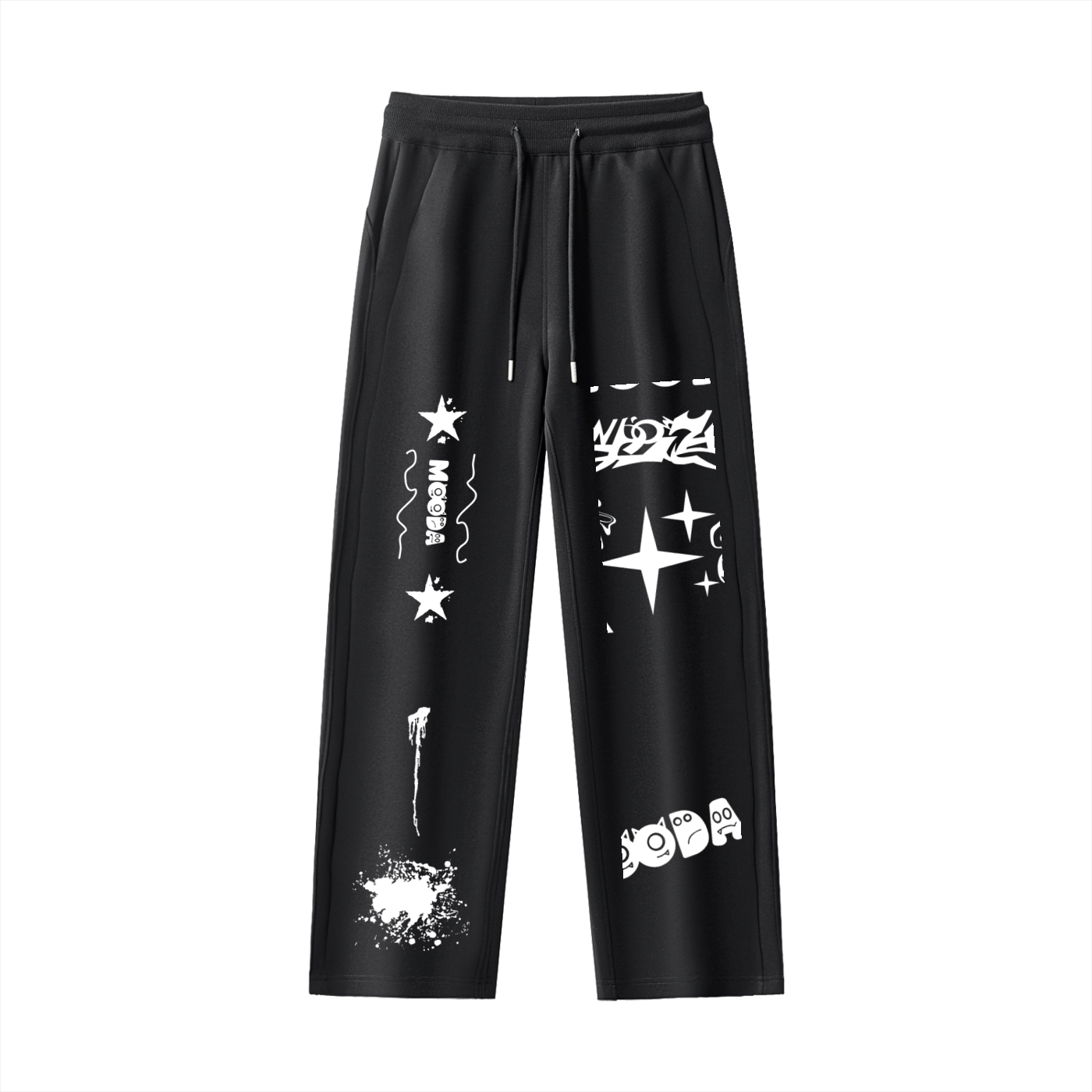 Mooda Essential Drawstring Straight-Leg Sweatpants