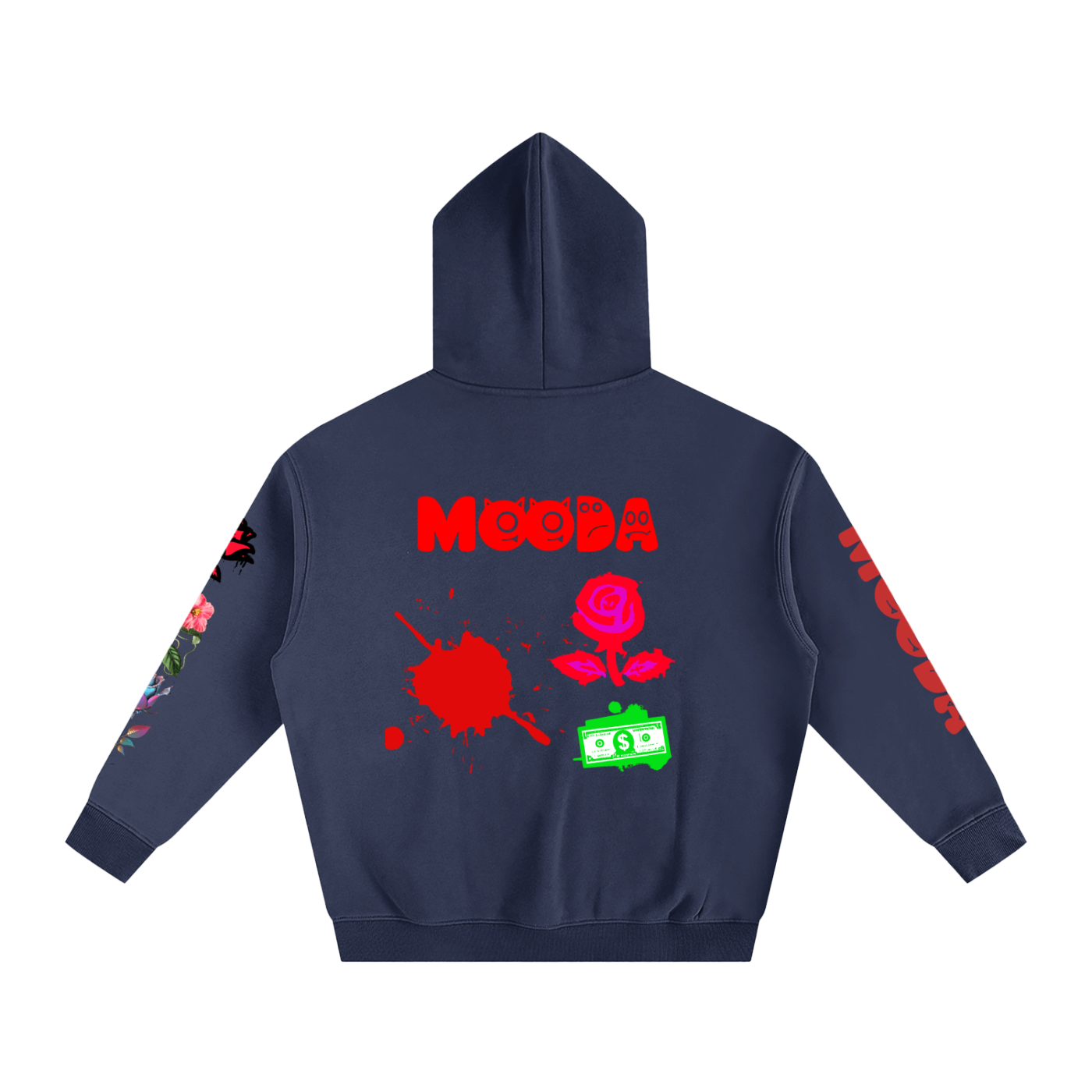 Mooda Oversize Fleeced Hoodie