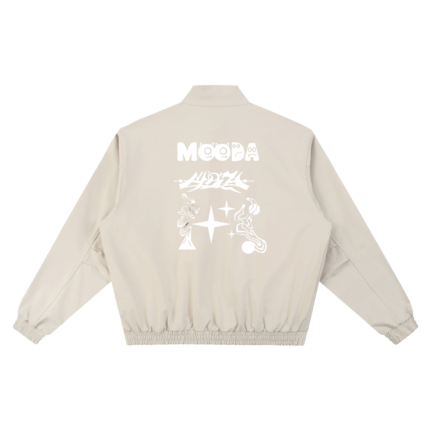 Mooda Stand Collar Bomber Jacket