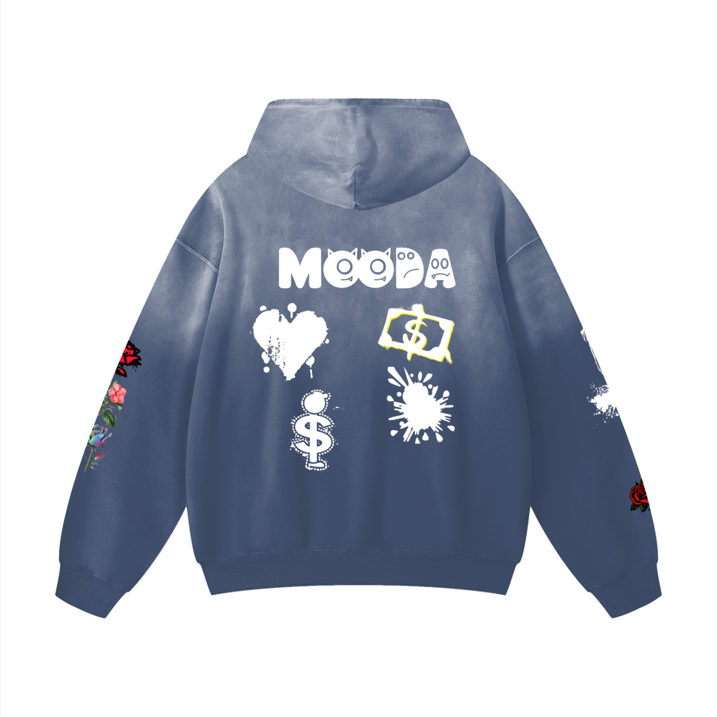 Mooda Heavyweight Sunfade Oversized Hoodie