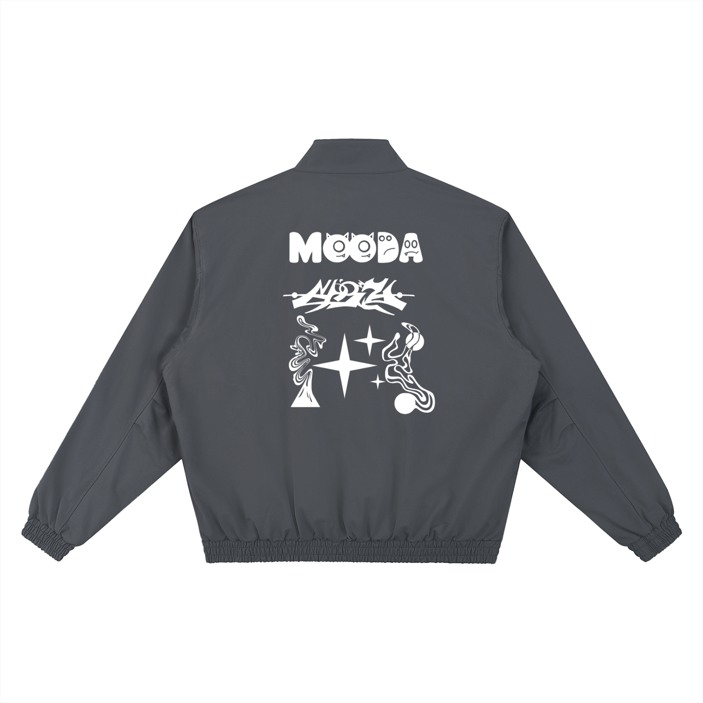 Mooda Stand Collar Bomber Jacket