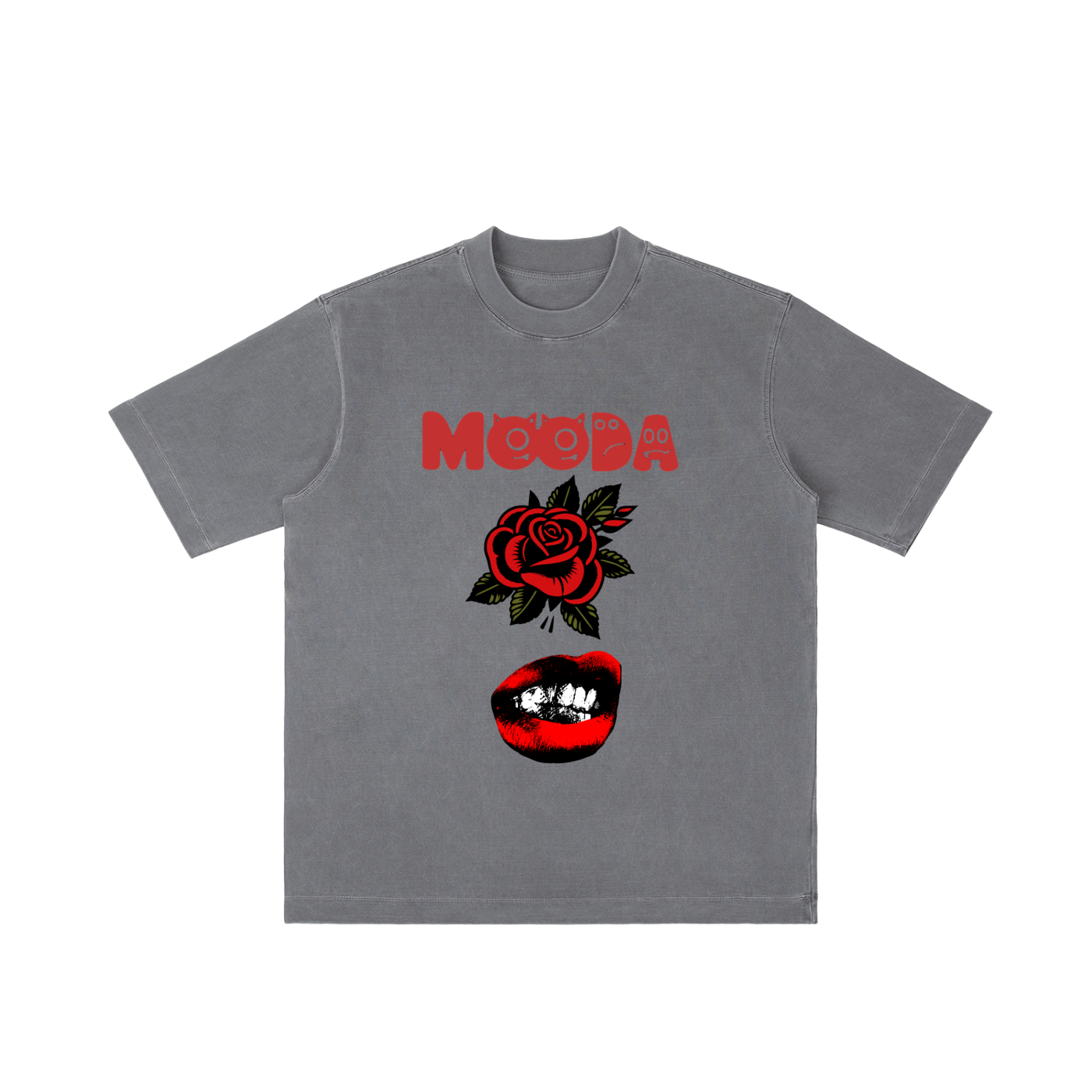 Mooda Vintage Wash Drop Shoulder T-shirt