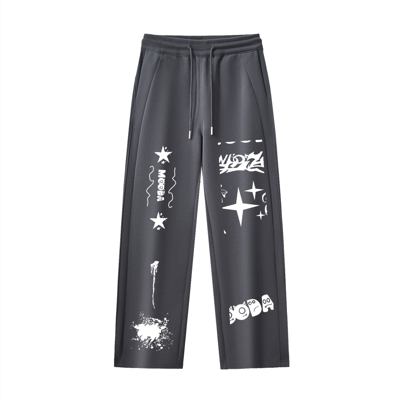 Mooda Essential Drawstring Straight-Leg Sweatpants