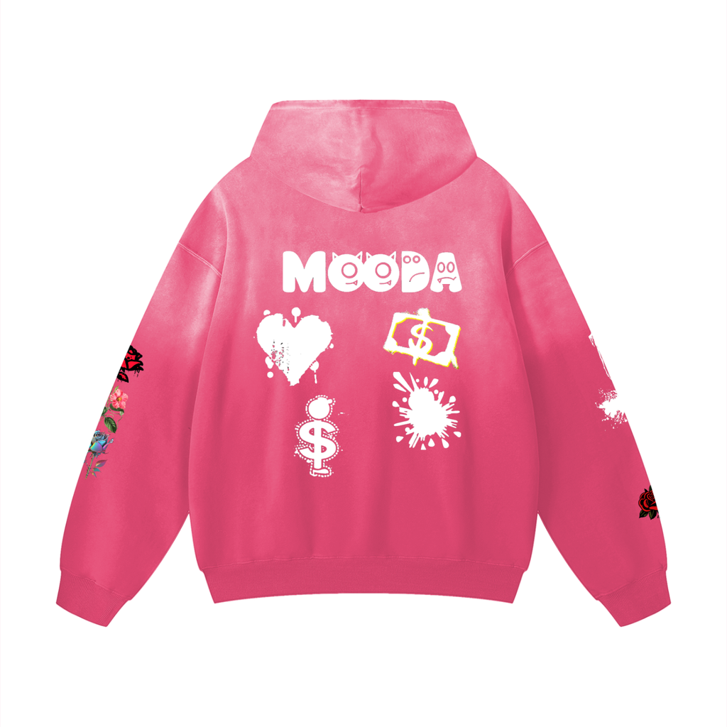 Mooda Heavyweight Sunfade Oversized Hoodie