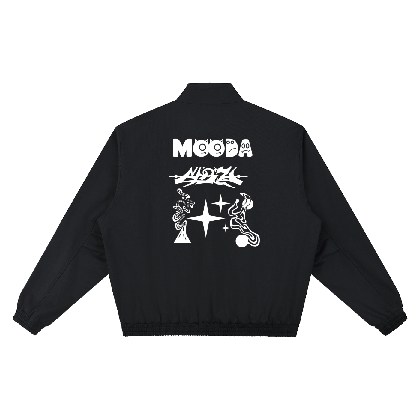Mooda Stand Collar Bomber Jacket