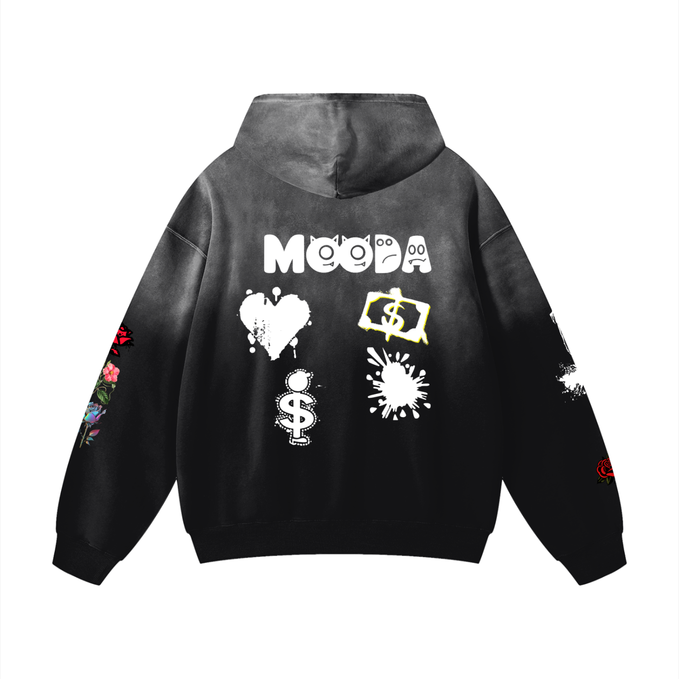 Mooda Heavyweight Sunfade Oversized Hoodie