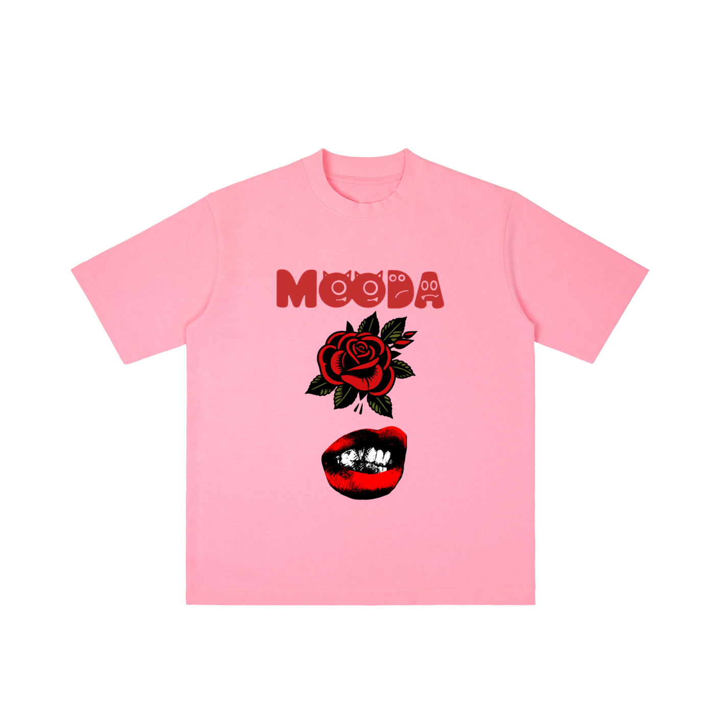Mooda Vintage Wash Drop Shoulder T-shirt