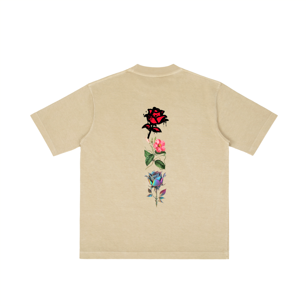 Mooda Vintage Wash Drop Shoulder T-shirt