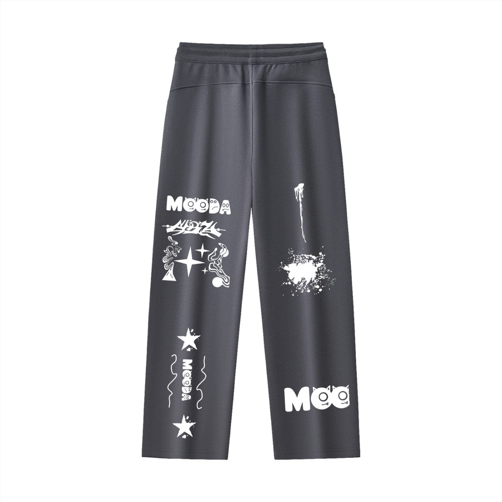 Mooda Essential Drawstring Straight-Leg Sweatpants