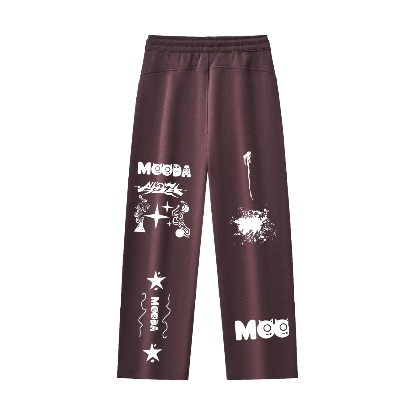Mooda Essential Drawstring Straight-Leg Sweatpants