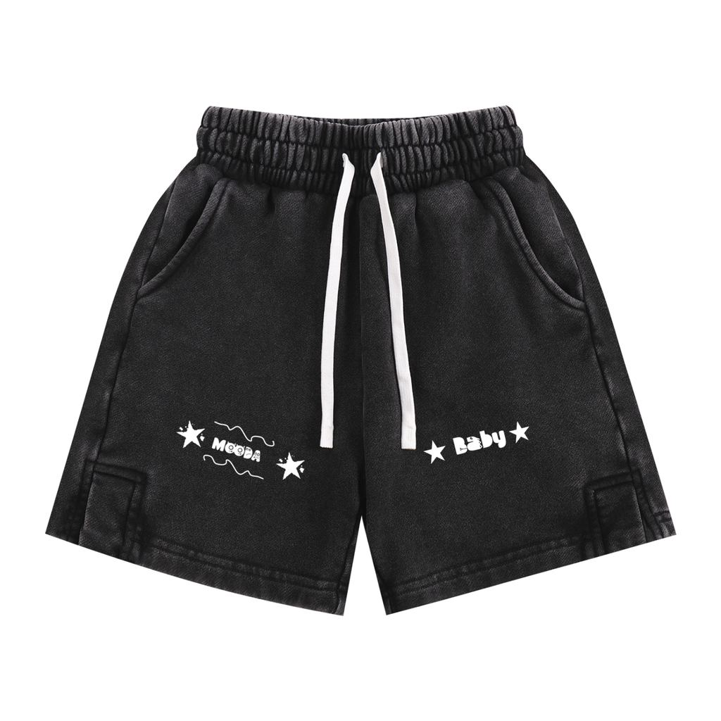 Mooda Snow Washed Kids' Shorts