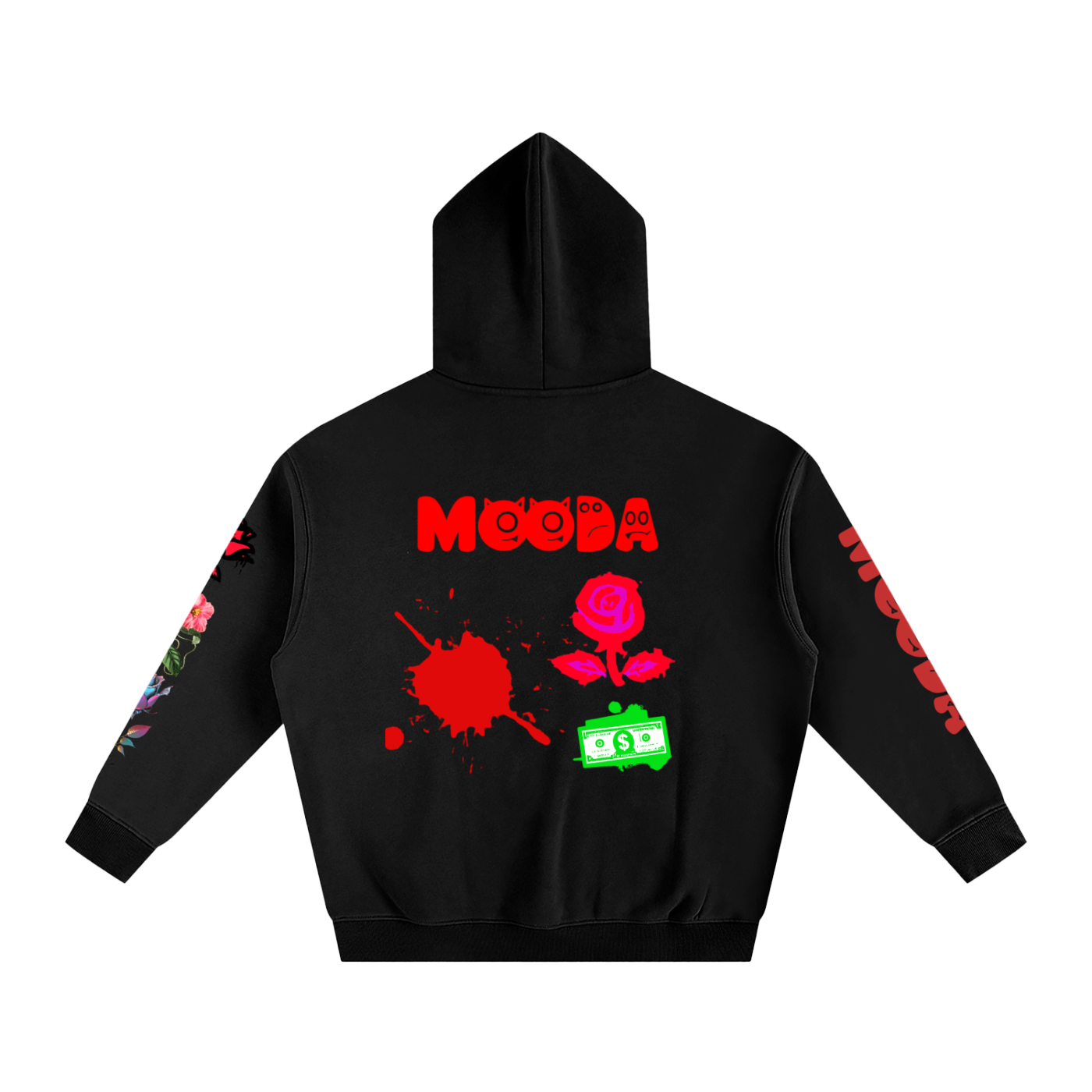 Mooda Oversize Fleeced Hoodie