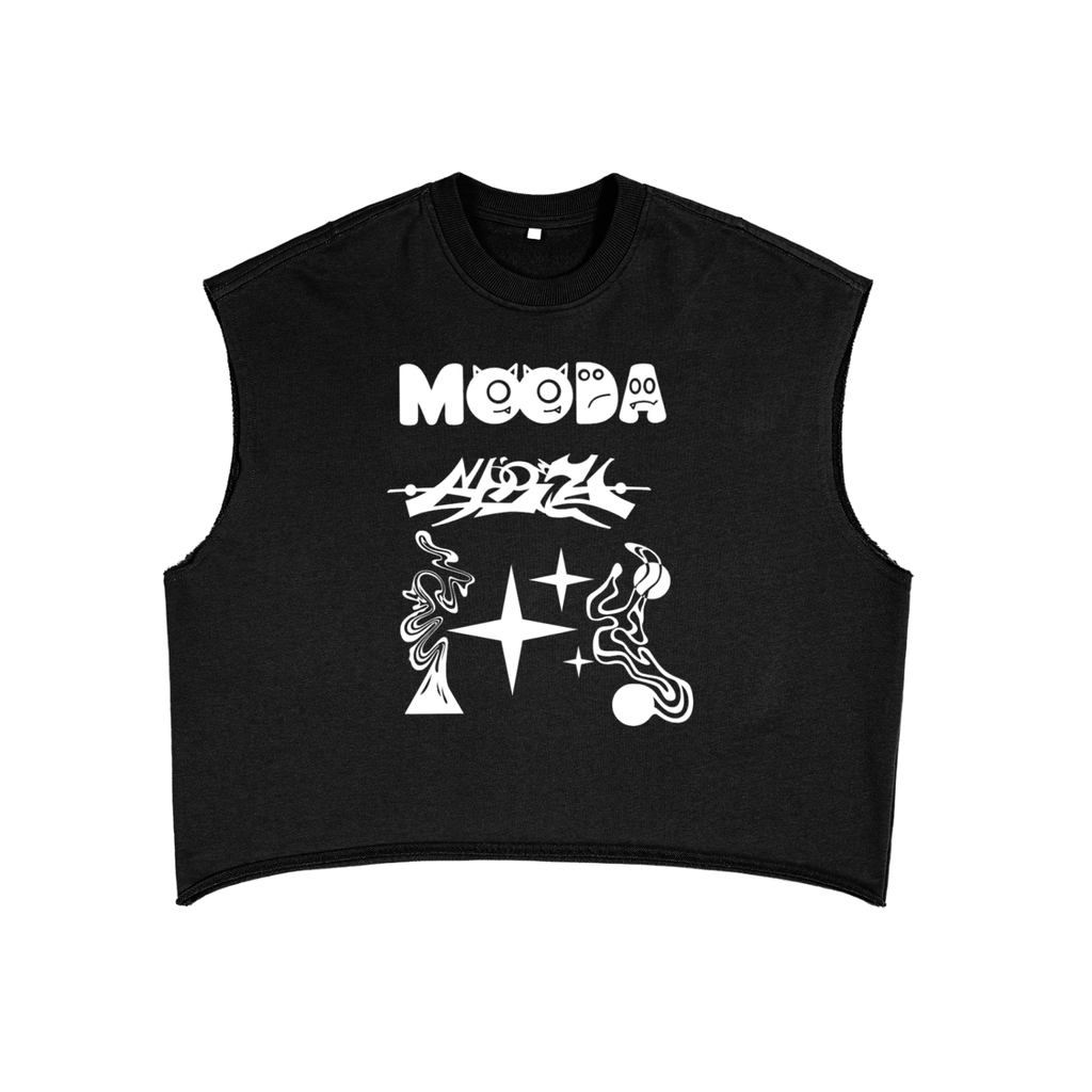 Mooda French Terry Boxy Tank Top