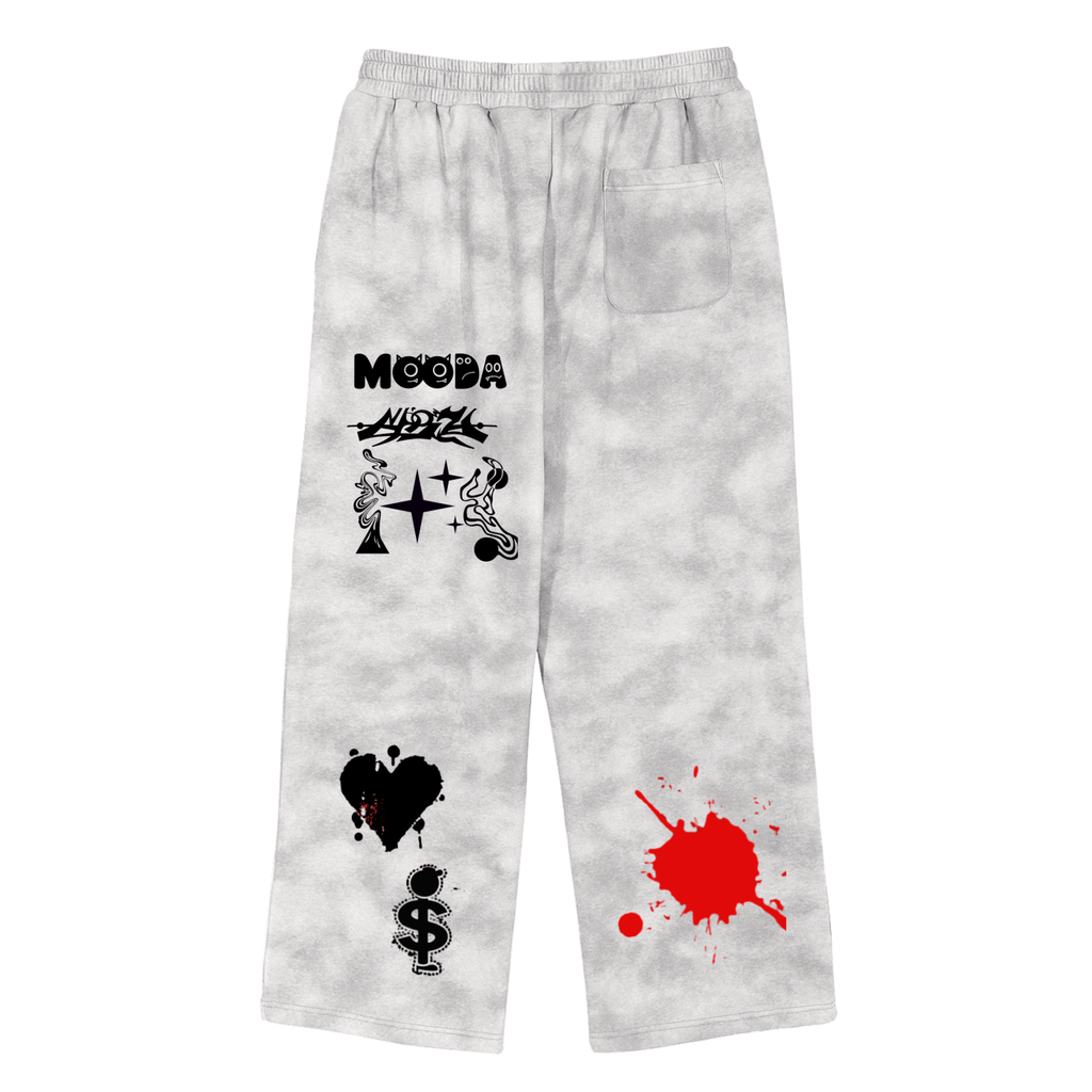 Mooda Dirty Washed Fleece Sweatpants