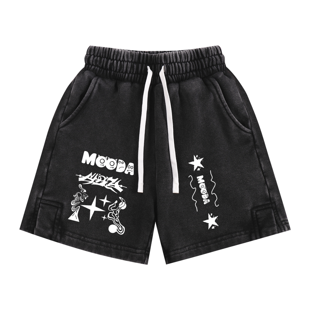 Mooda Snow Washed Kids' Shorts