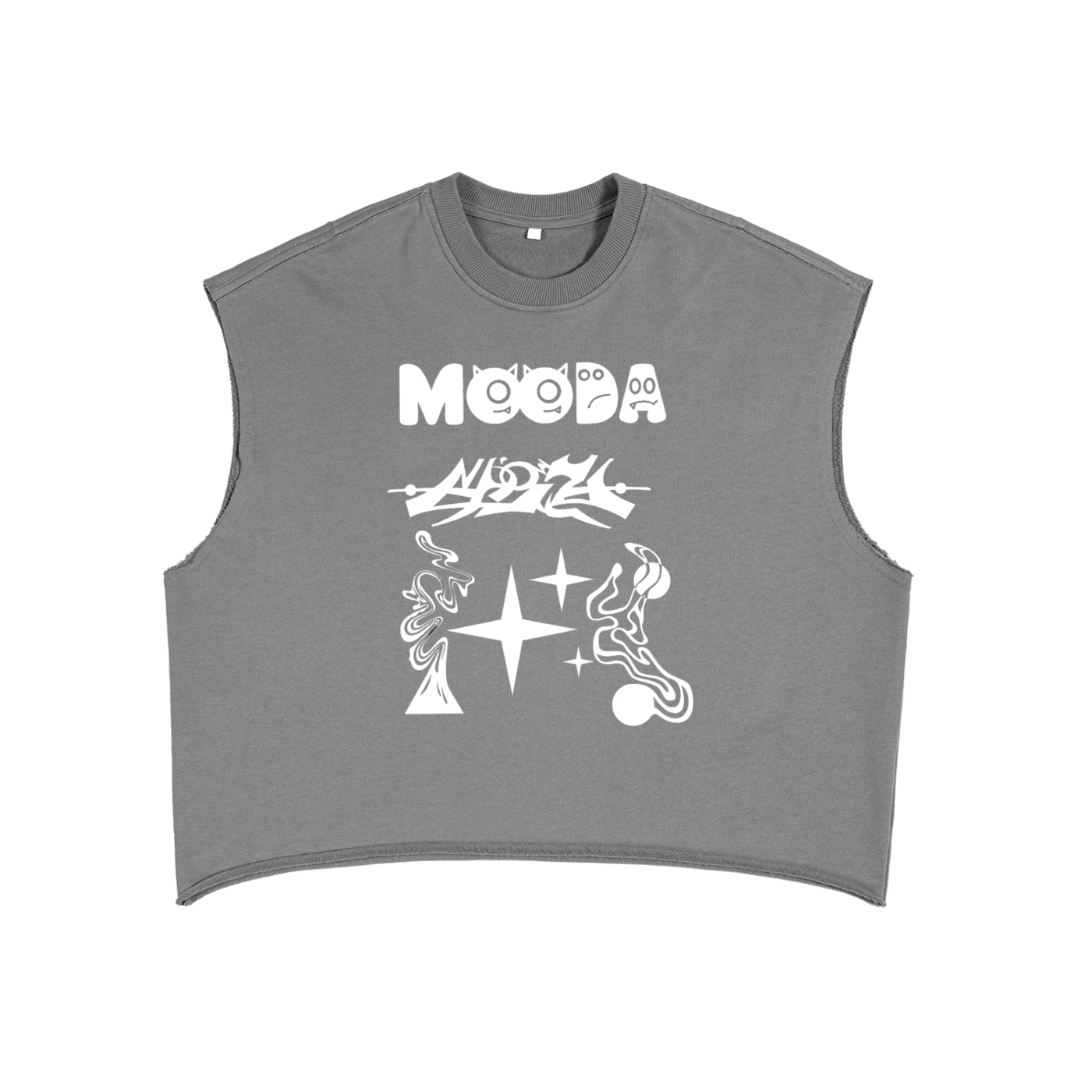 Mooda French Terry Boxy Tank Top
