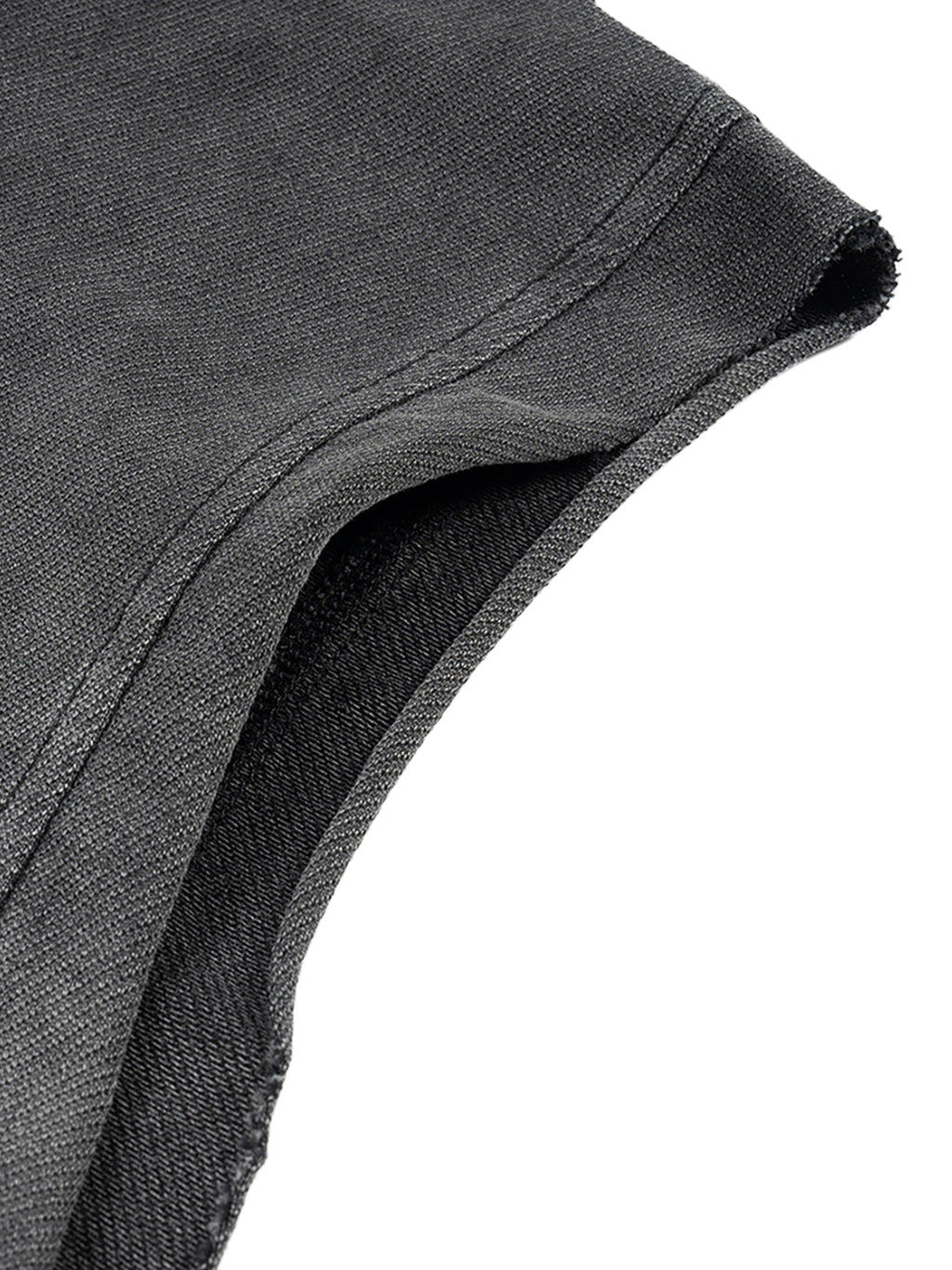 Vintage Washed Zip-Up Hooded Tank Top