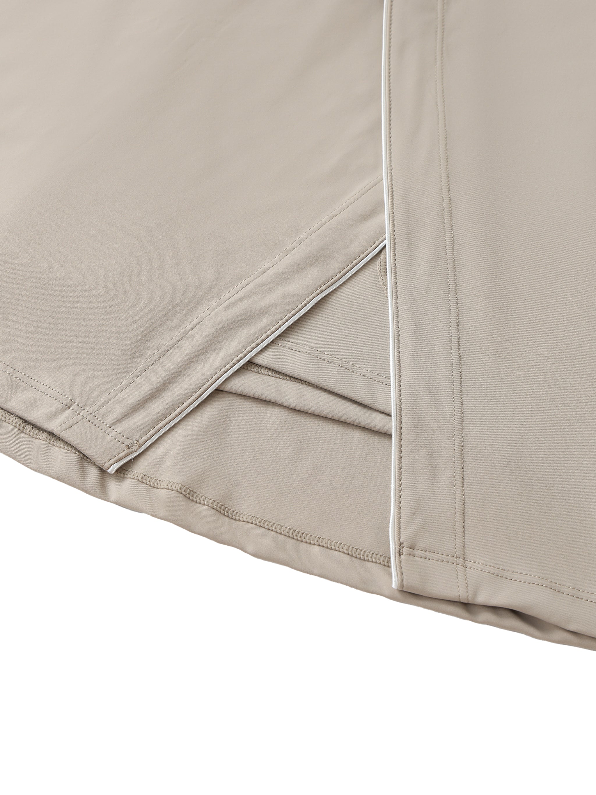 Mooda High-Waist Pocketed A-Line Skirt