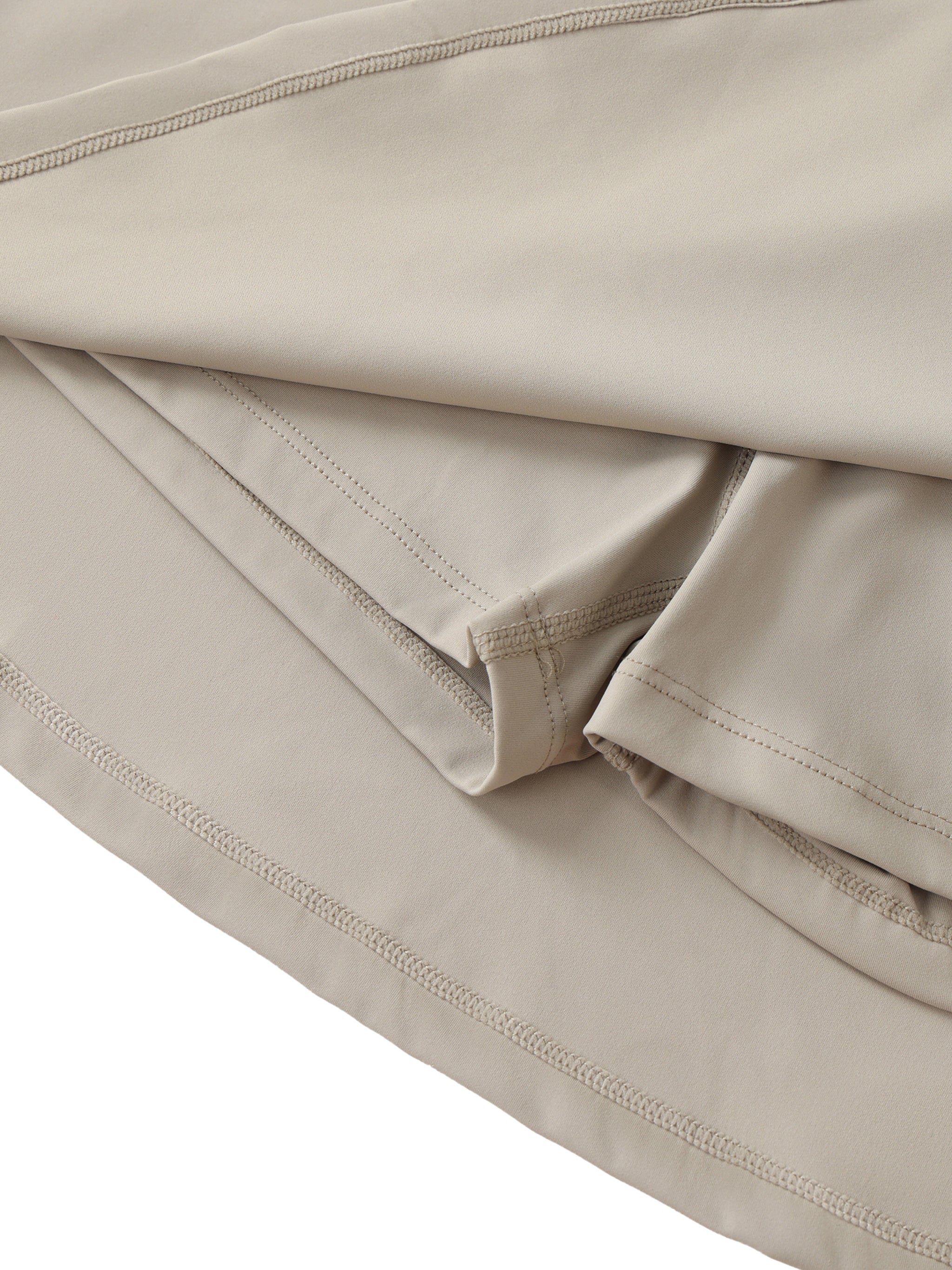 Mooda High-Waist Pocketed A-Line Skirt