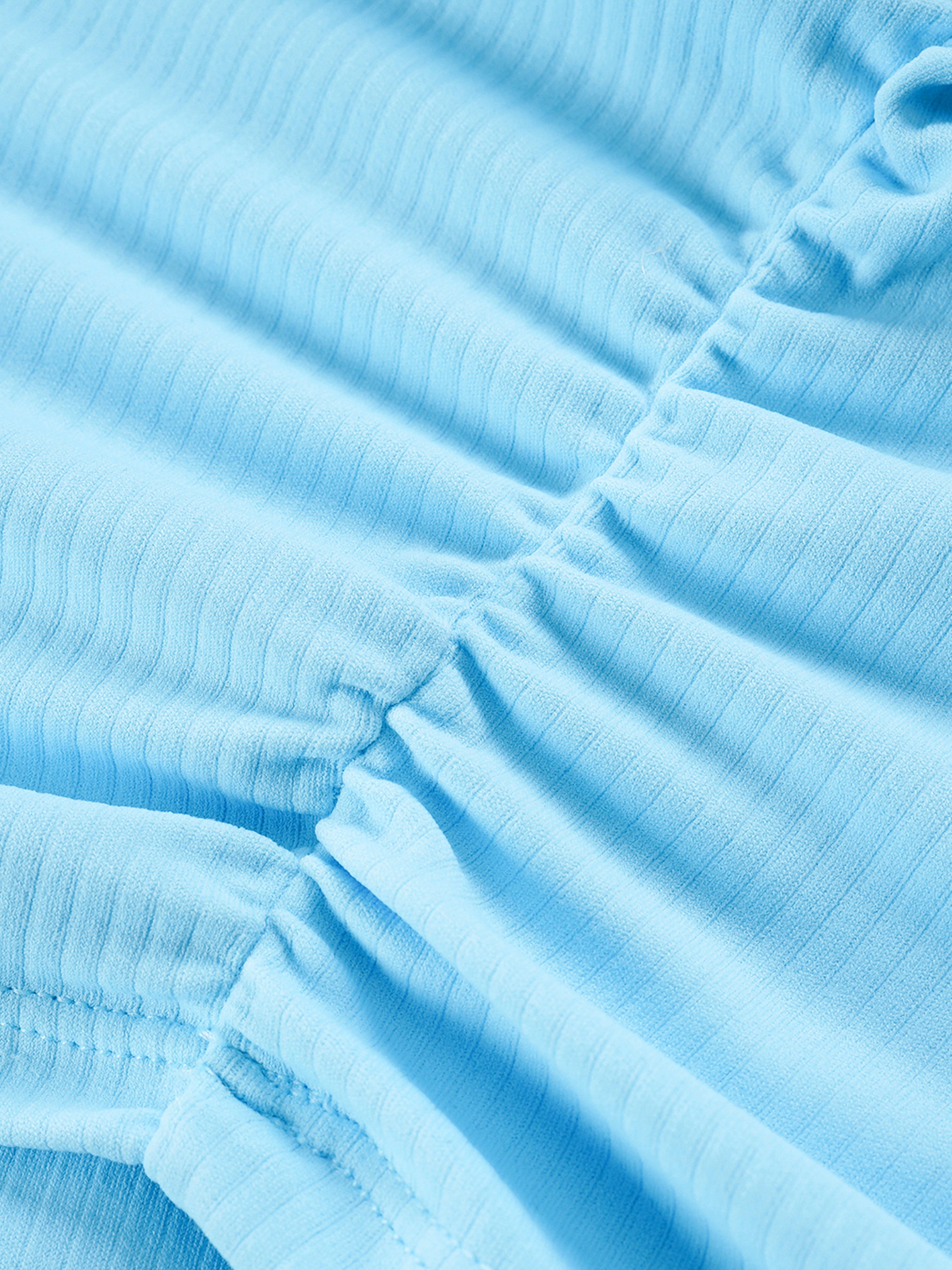 Mooda Ruched Bodycon Crop Top