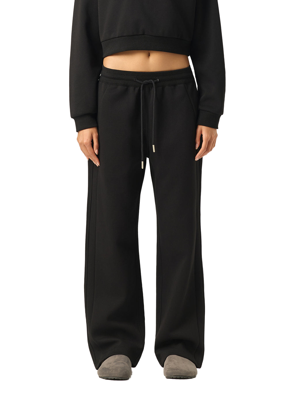 Mooda Essential Drawstring Straight-Leg Sweatpants