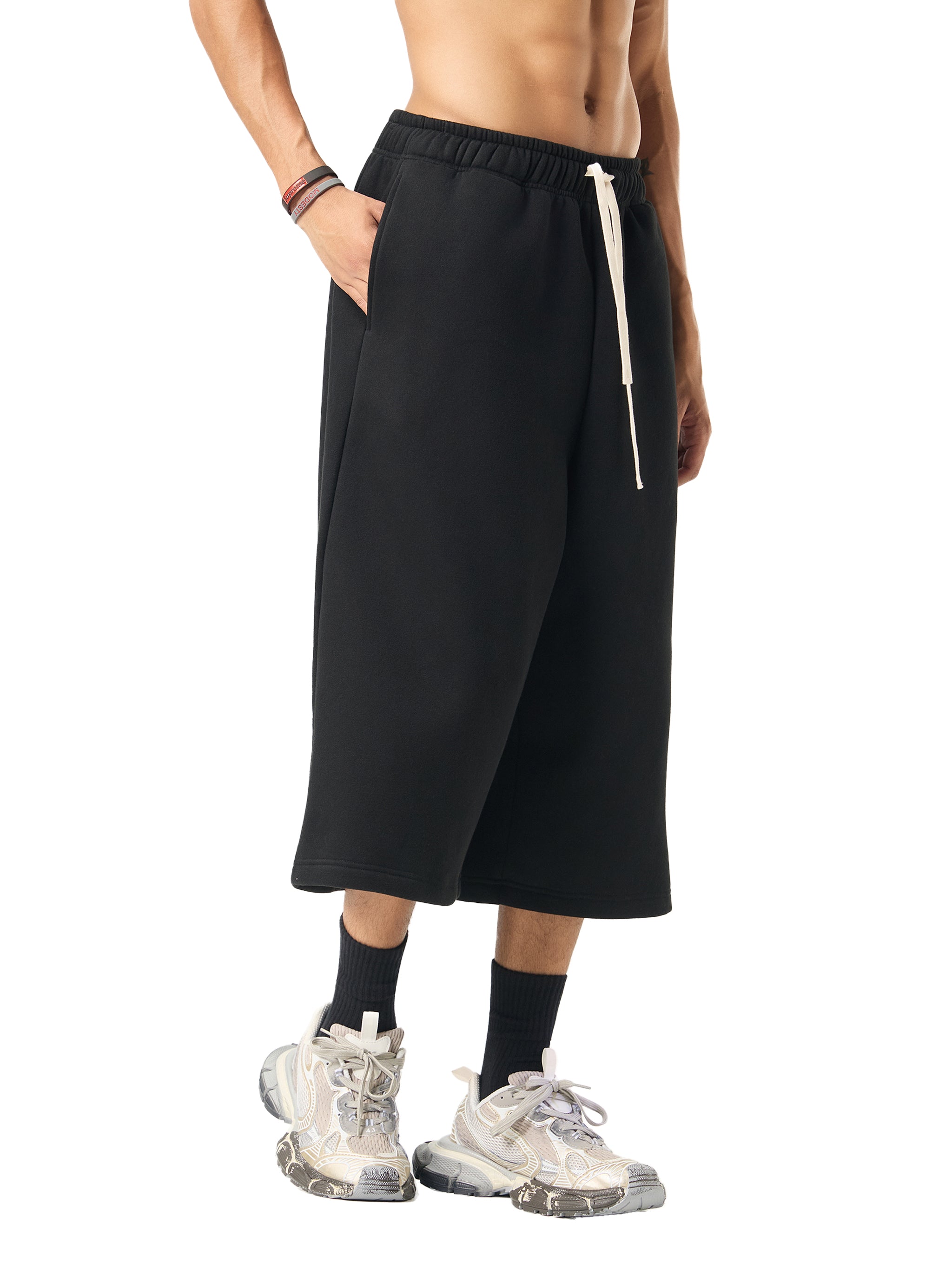 Mooda Relaxed Drawstring 3/4 Sweatpants