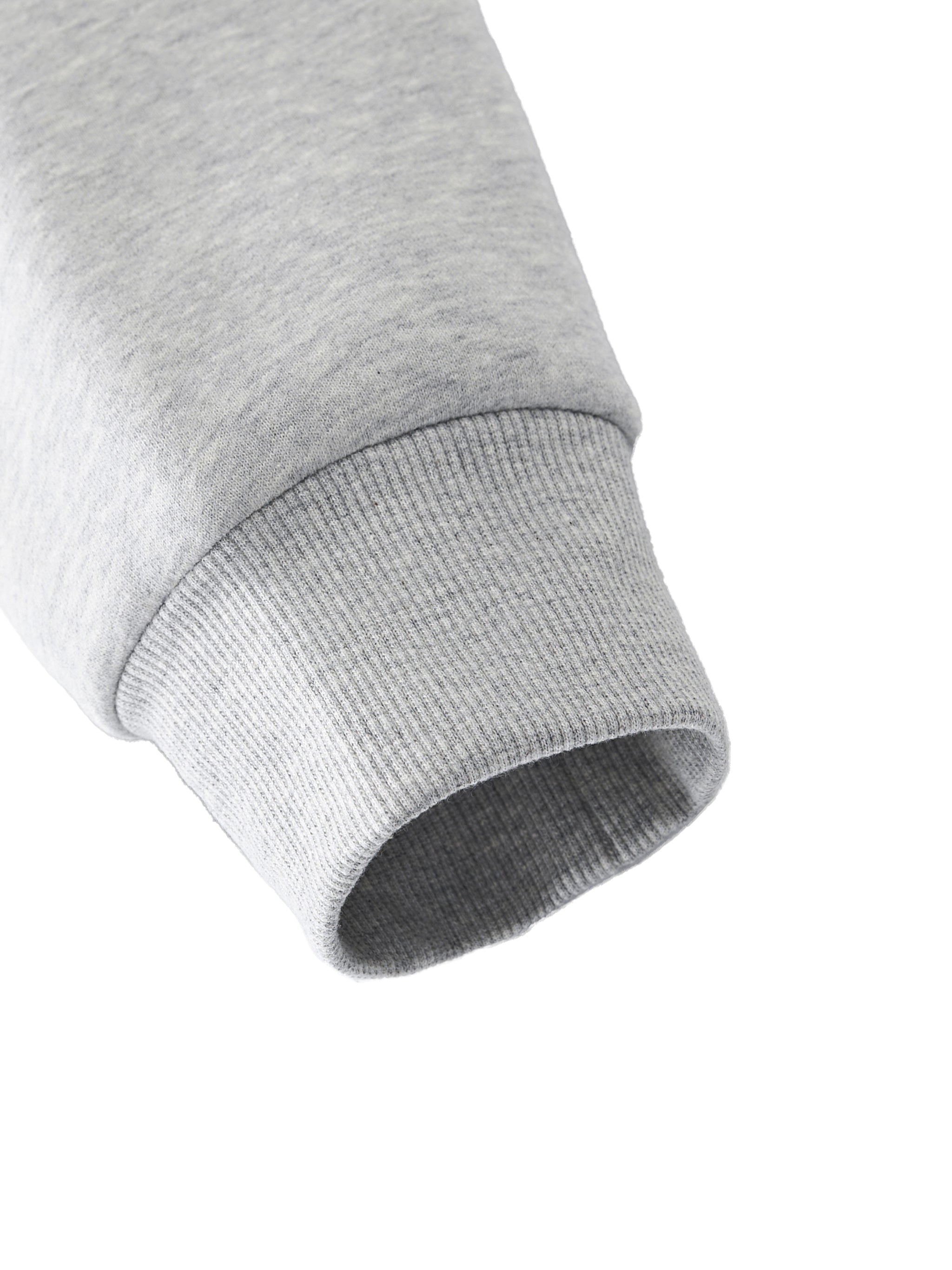 Mooda Essential Fleece Mock-Neck Crew Sweatshirt