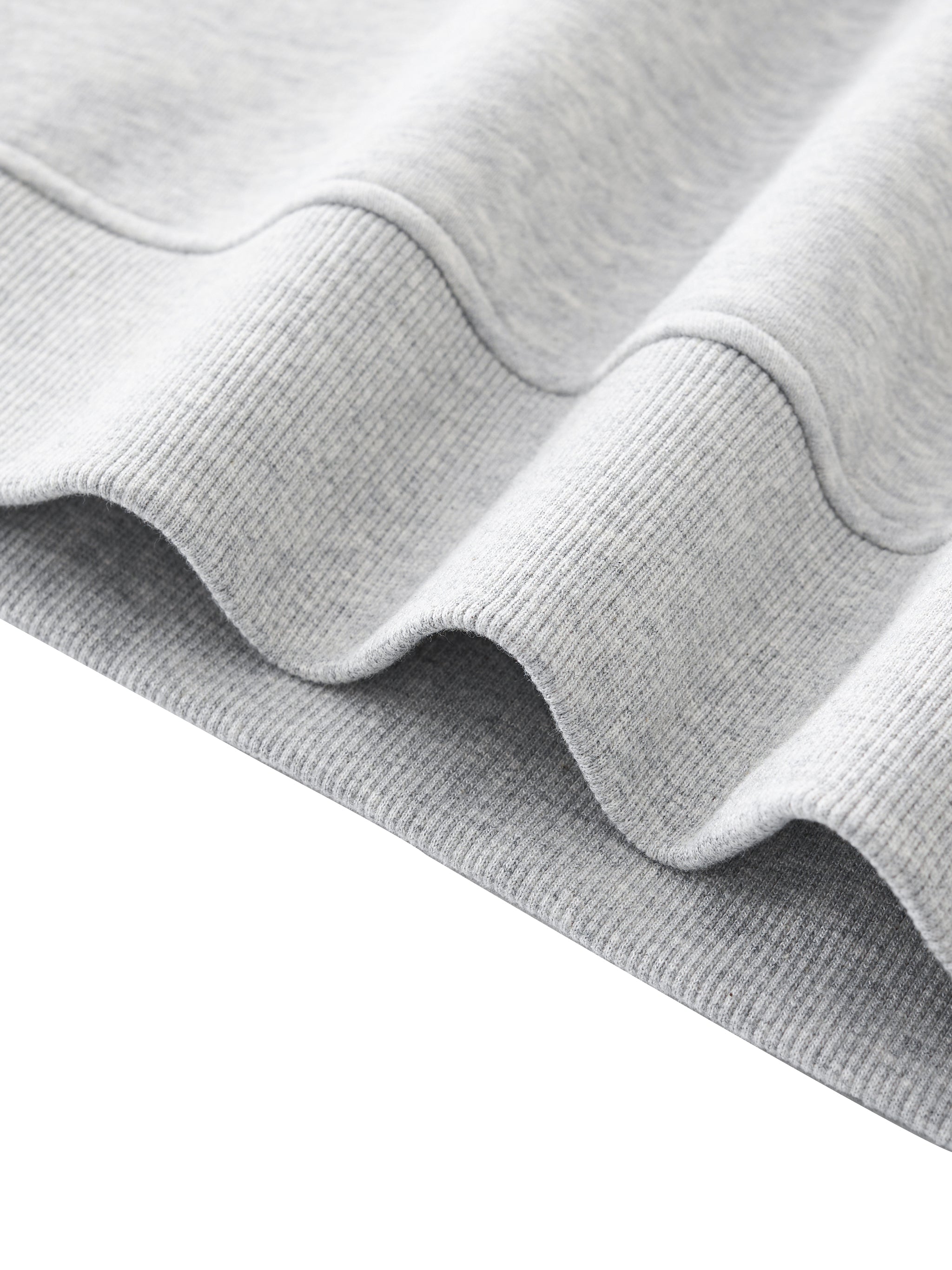 Mooda Essential Fleece Mock-Neck Crew Sweatshirt