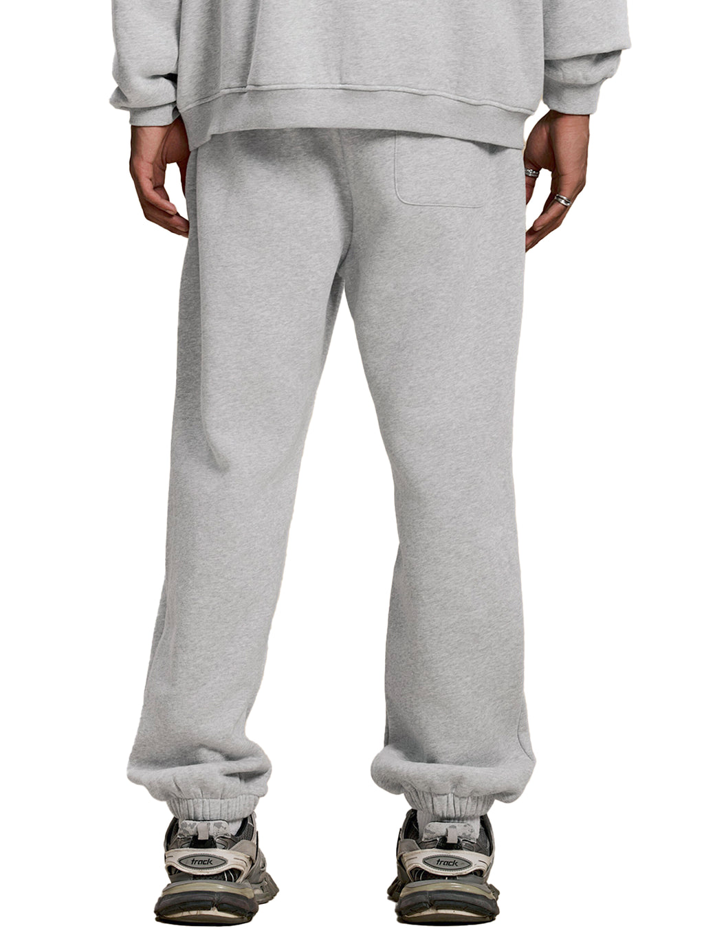 Mooda Sun Fade Contrast Tape Fleece Jogged Sweatpants