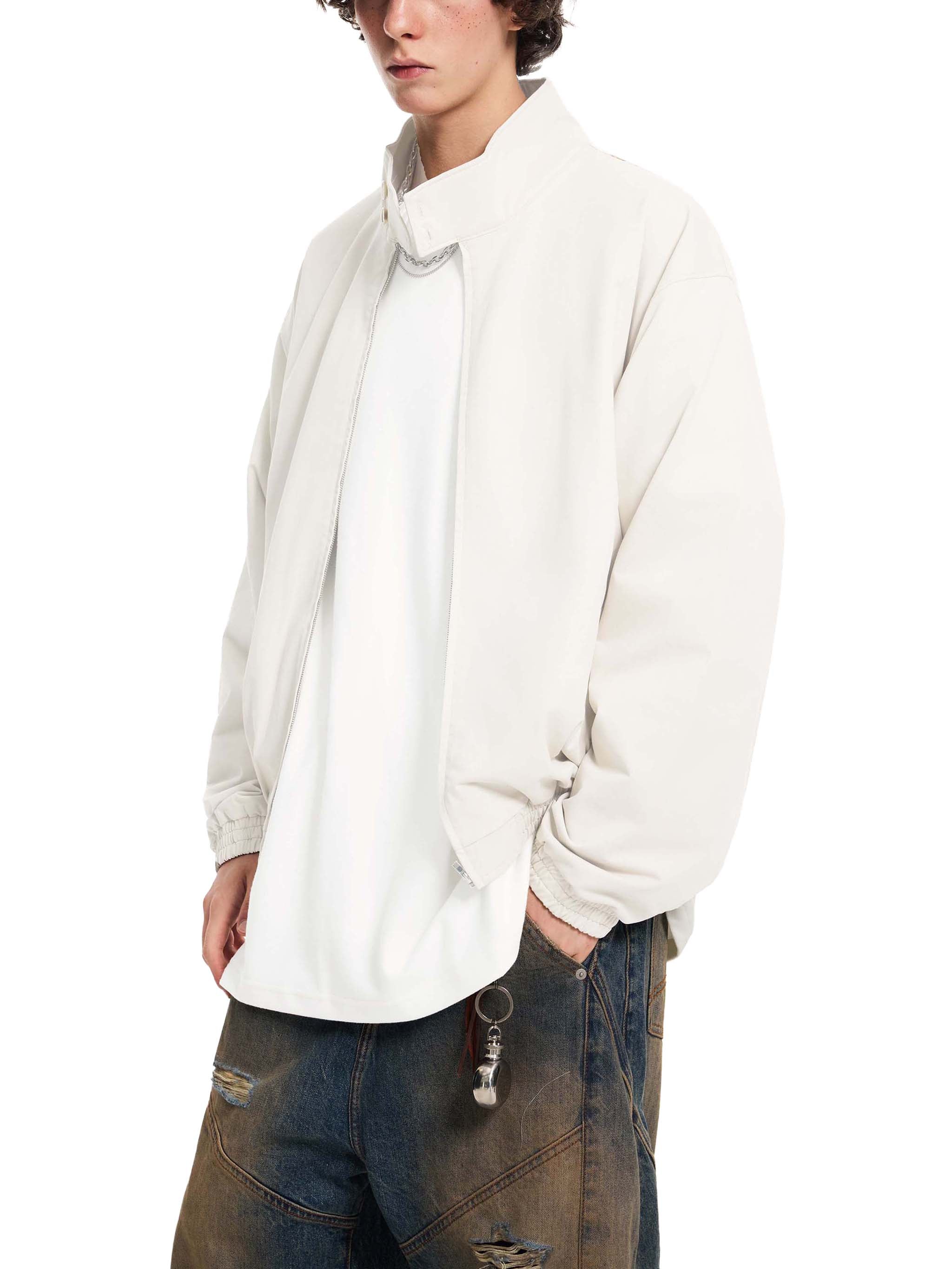 Mooda Stand Collar Bomber Jacket