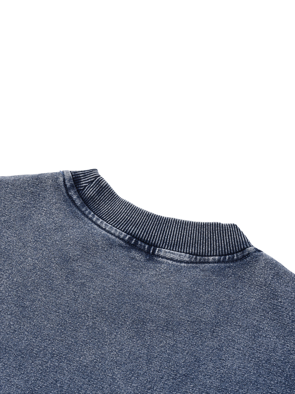 Mooda Snow Wash Oversized Crewneck Sweatshirt