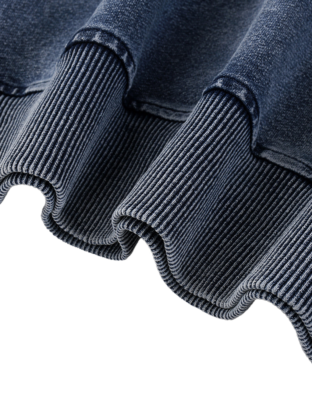 Mooda Snow Wash Oversized Crewneck Sweatshirt