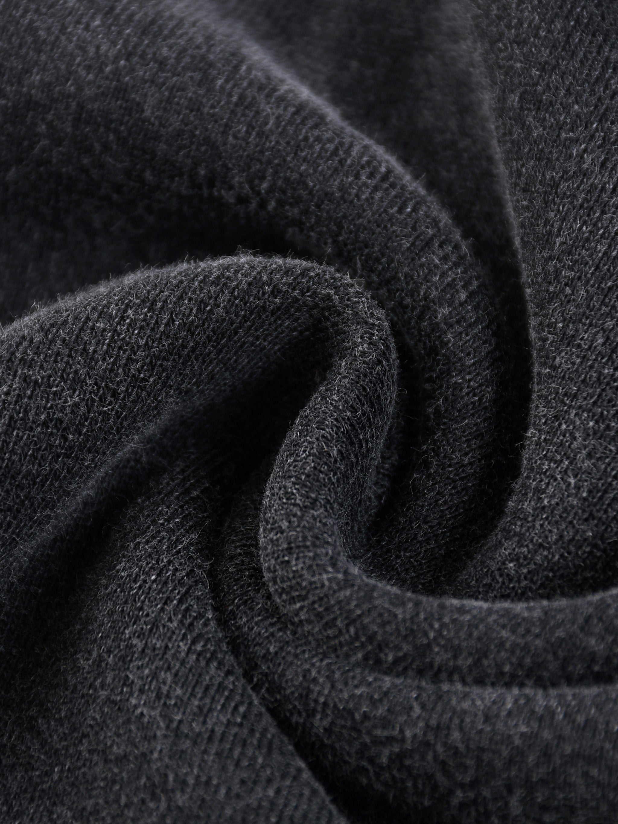 Mooda Snow Washed Tape Raw Edge Zip Hoodie