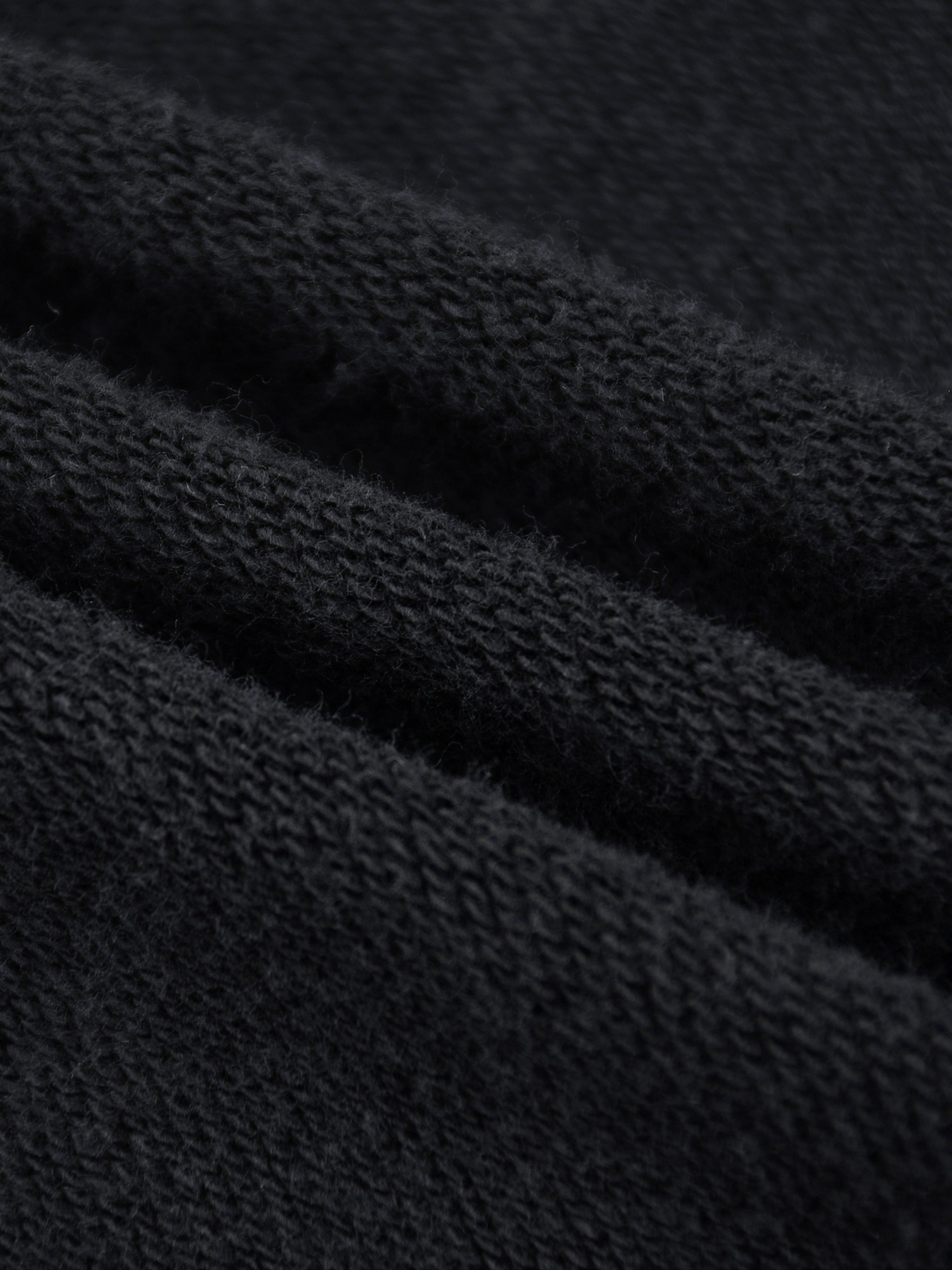 Mooda Snow Washed Tape Raw Edge Zip Hoodie