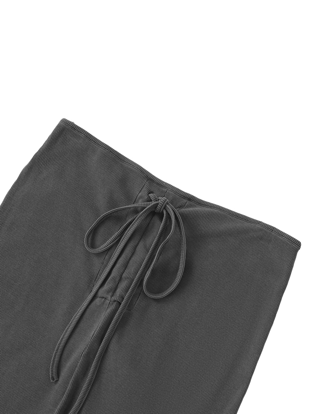 Mooda Dyed Washed Drawstring Maxi Skirt